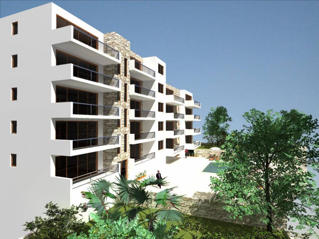 Budva, Pržno, plac 1350m²